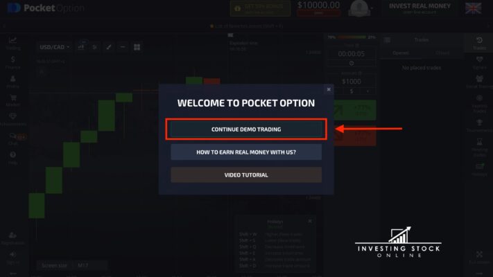 Step-by-Step Guide: Pocket Option Demo Account Setup